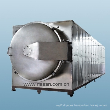 Máquina de secado de frutas microondas Nasan